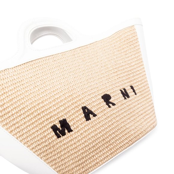 Marni Tropicalia logo-embroidered tote bag - Picture 4 of 6